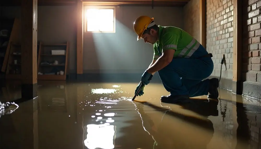 Professional water damage restoration services in Crenshaw, MS